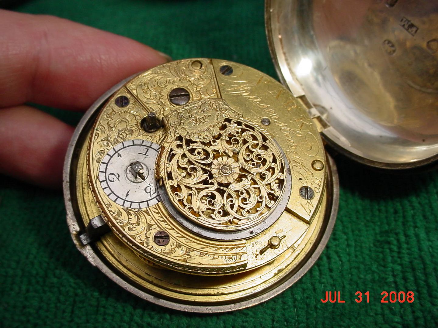 Old British Pocket Watch Identification Help Park, Frasersburgh Pocket